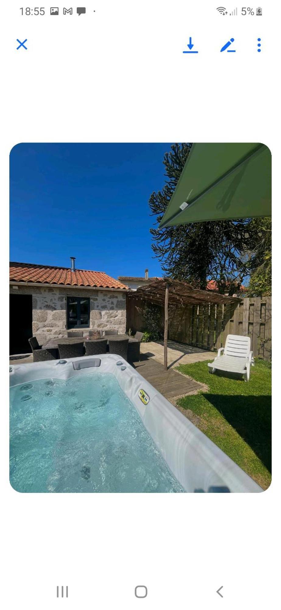 Loue Ancien Moulin A Vent Avec Piscine Et Jacuzzi Villa Neuvy-Bouin Exterior foto